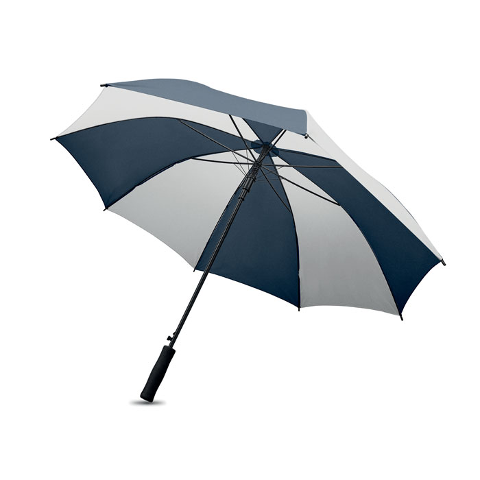 Ombrello 27'' Bianco/Blu Scuro item picture open