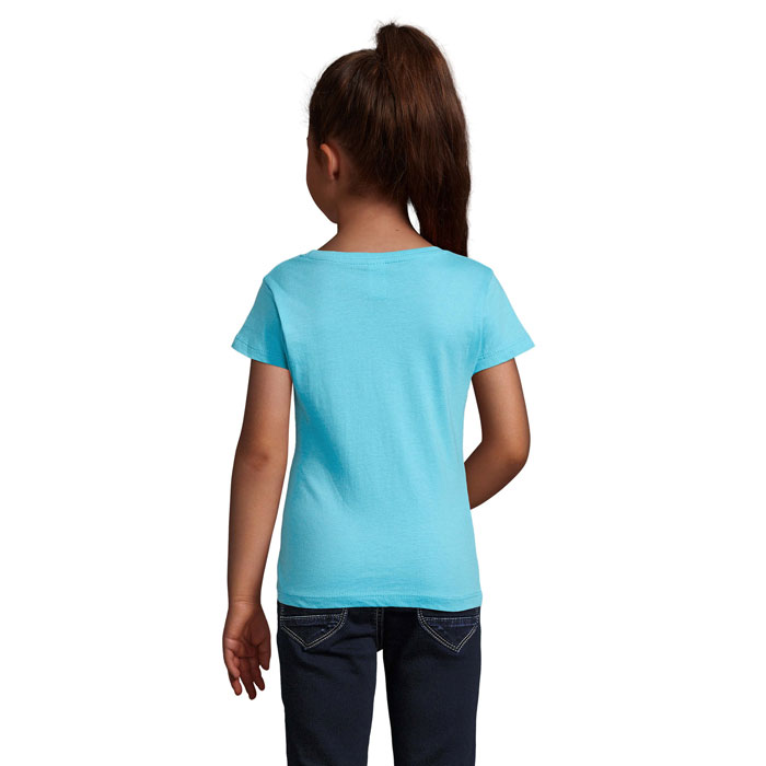 CHERRY GIRLS T-SHIRT 150 Blu Atollo item picture side