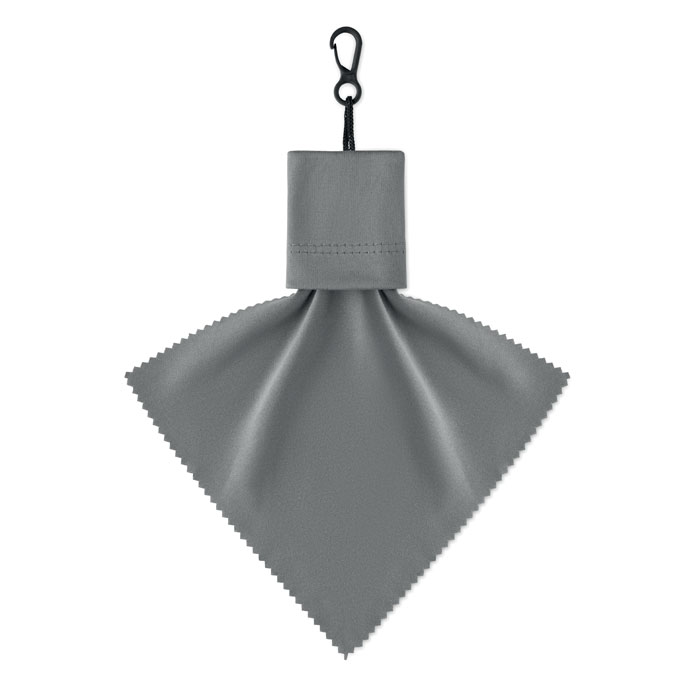 Panno per la pulizia in RPET Grigio item picture side
