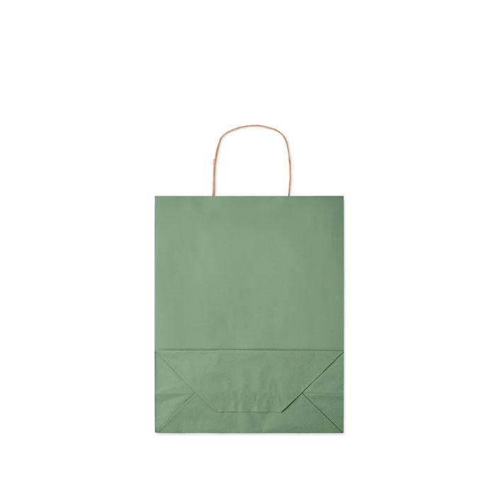 Medium Gift paper bag  90 gr/m² Verde item picture top