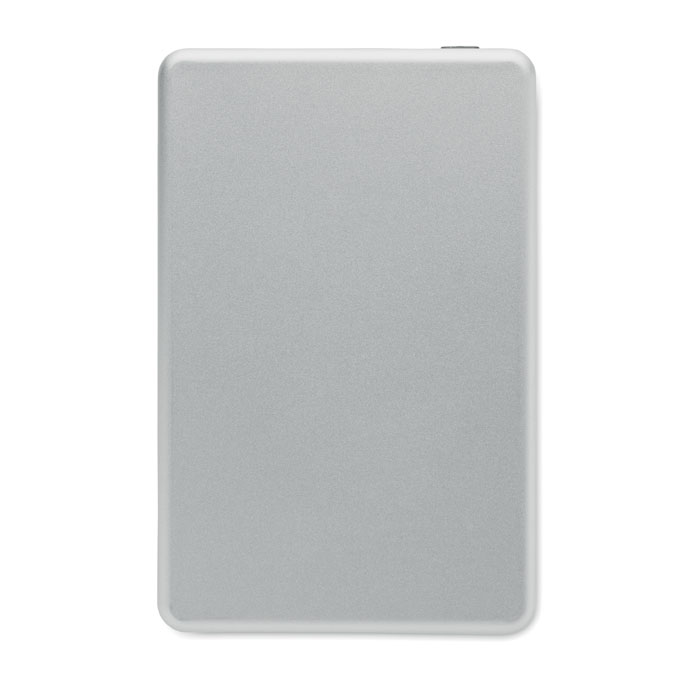 Power bank 10000 mAh Argento item picture open