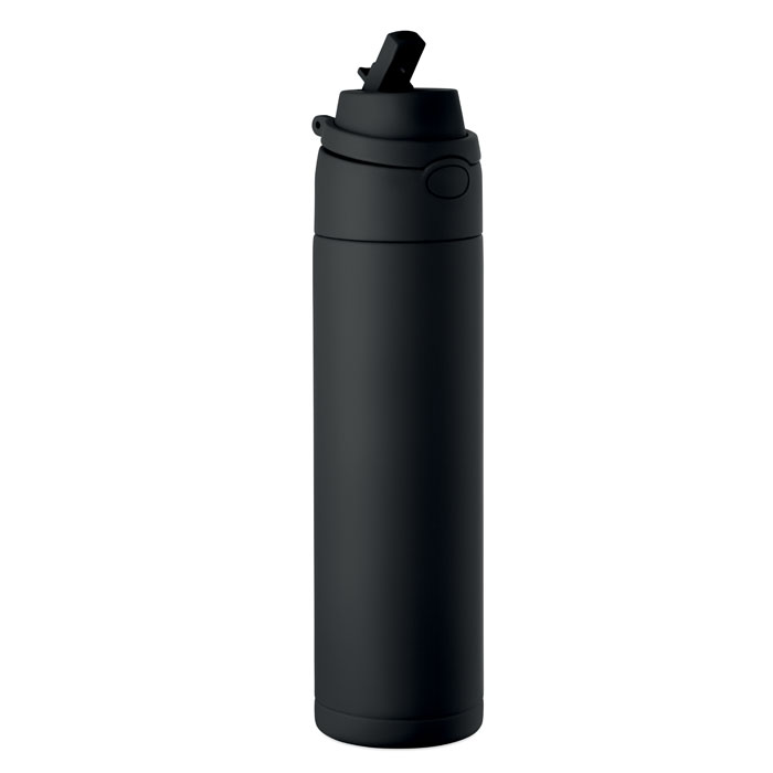 Double wall bottle 500 ml Nero item picture back
