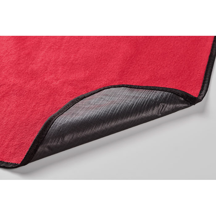 Coperta da picnic in pile Rosso item picture open