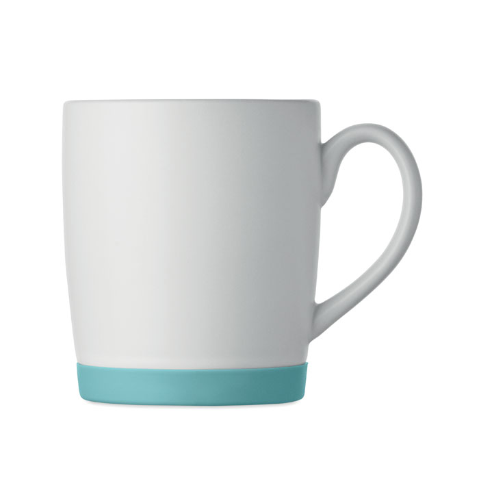 Tazza in ceramica. 300 ml. Petrolio item picture side