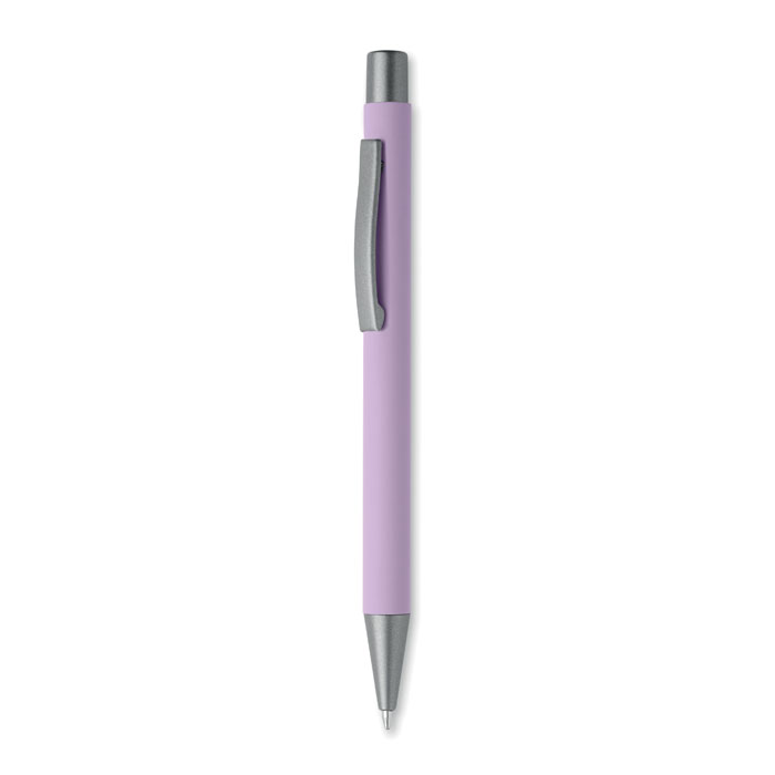 Recycled aluminium ball pen Viola item picture front