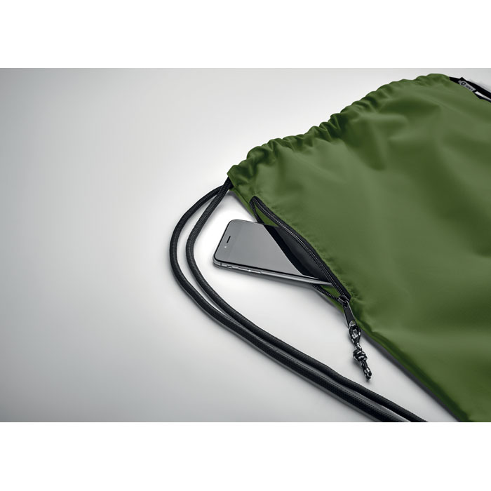 Sacca grande 300D RPET Verde Militare item detail picture