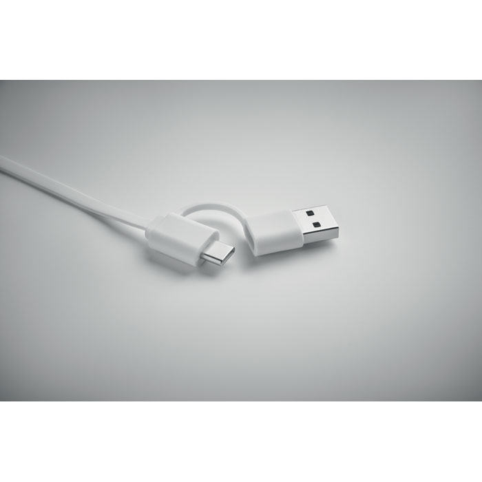 60W retractable charging cable Bianco item picture 7