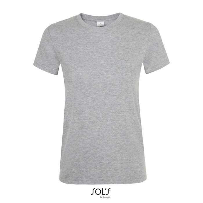 REGENT WOMEN T-SHIRT 150g grey melange item picture front