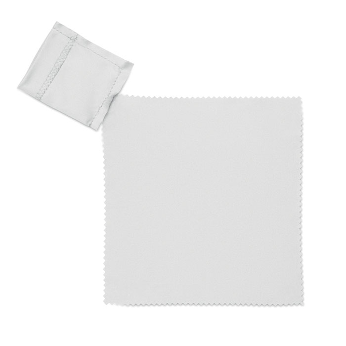 Panno per la pulizia in RPET Bianco item picture 1