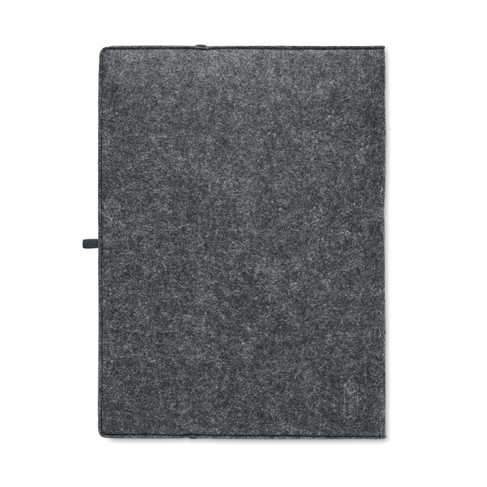 A4 conference folder in RPET Grigio Pietra item picture back