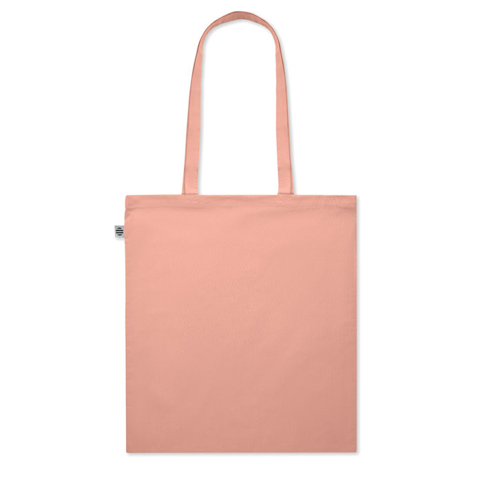 Organic Cotton shopping bag Arancio item picture back