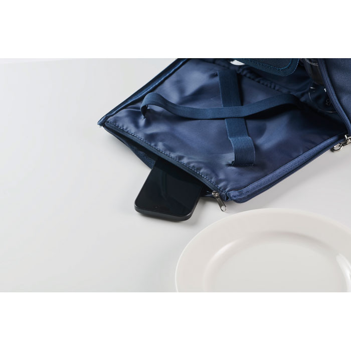 Borsa termica picnic in RPET Blu item picture top