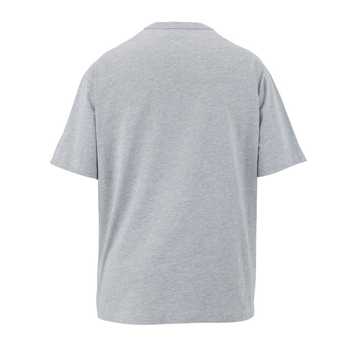 BOXY MEN OVERSIZED T-SHIRT Grigio Chiaro Melange item picture back