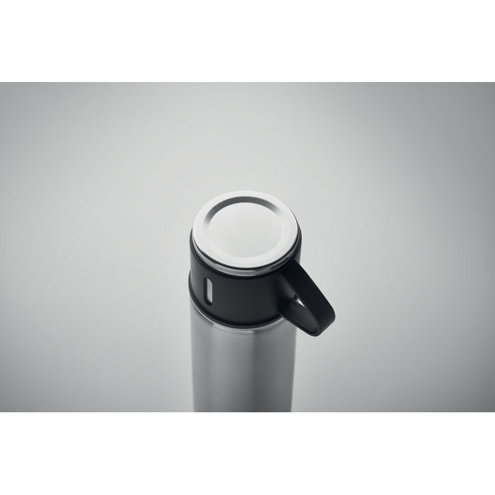 Double wall bottle 420 ml Argento Opaco item picture 1