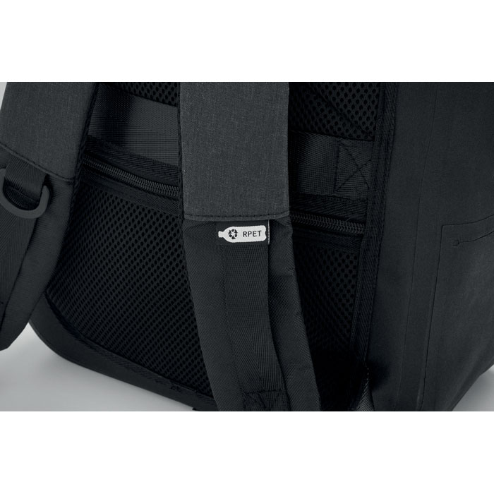 300D RPET computer backpack Nero item picture 3