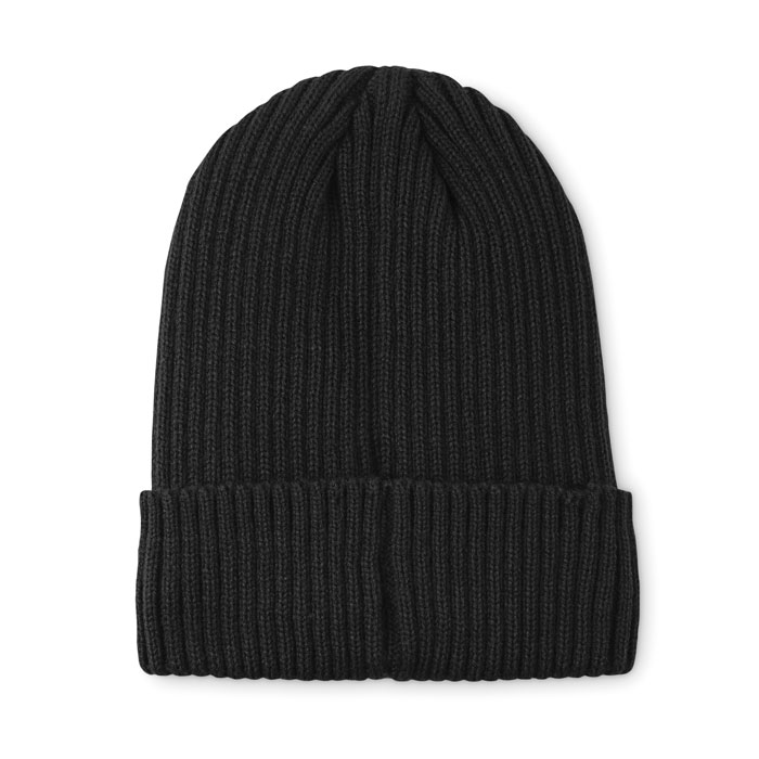 3M knitted beanie with cuff Nero item picture 1