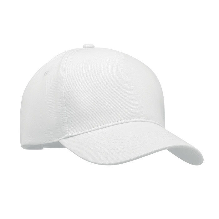 Cappellino a 5 pannelli Bianco item picture front