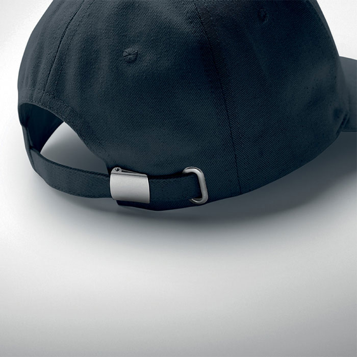 Cappello da baseball in cotone Francese Navy item detail picture