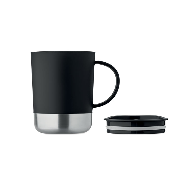Tazza singolo strato da 300 ml Nero item picture 1