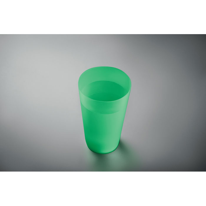 Bicchiere per eventi 500ml Verde Trasparente item ambiant picture