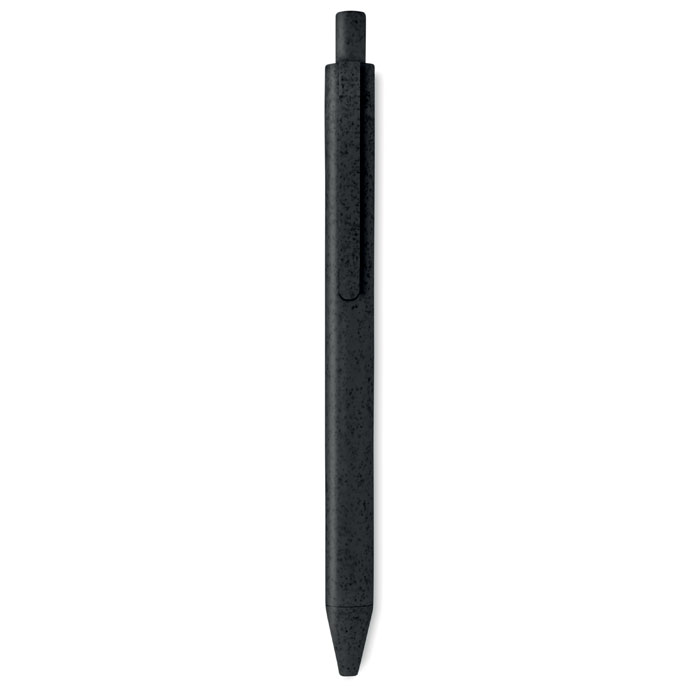 Wheat Straw/ABS push type pen Nero item picture front