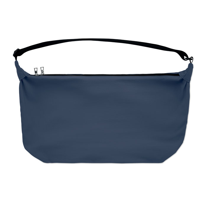 Nylon cross body urban bag Blu item picture 1