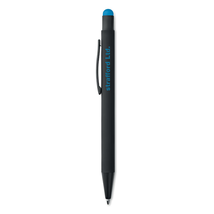 Aluminium stylus pen Turchese item picture printed