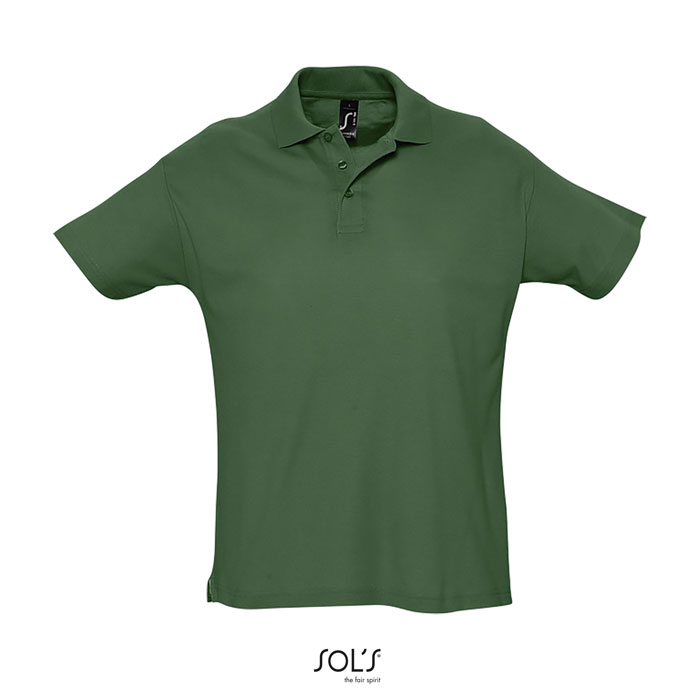 SUMMER II MEN POLO 170g golf green item picture front