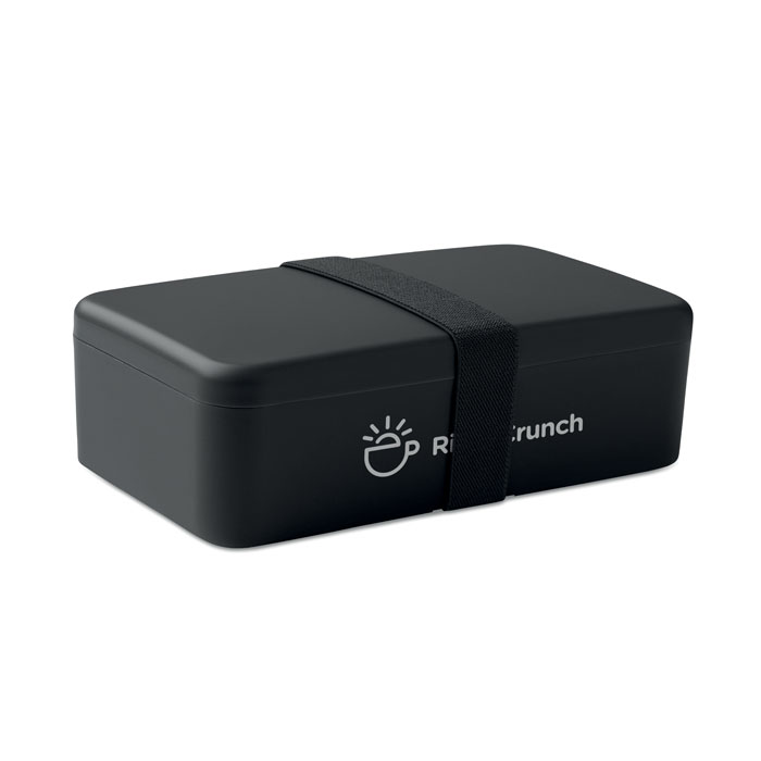 Lunch box in PP 750 ml Nero item picture printed