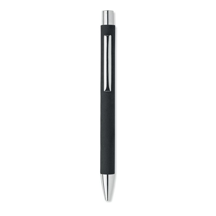 Recycled paper push ball pen Nero item picture back