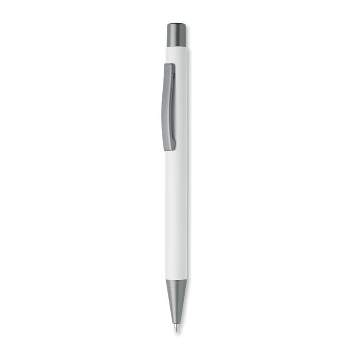 Recycled aluminium ball pen Bianco item picture front