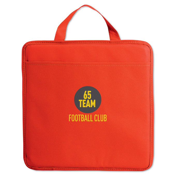 Non woven stadium cushion Rosso item picture printed