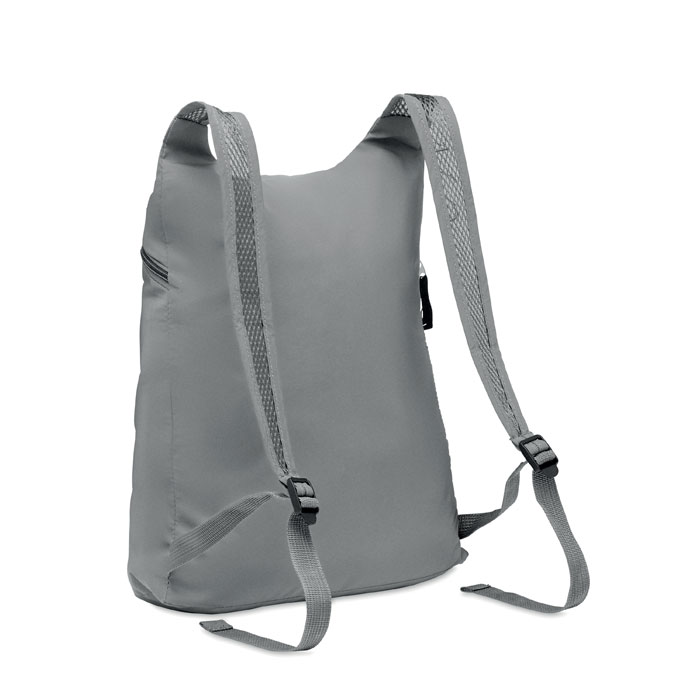 Foldable reflective sports bag Argento Opaco item picture open