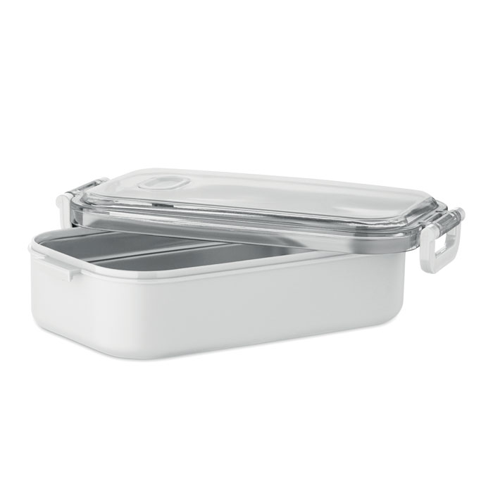 Porta pranzo in PP Bianco item picture back