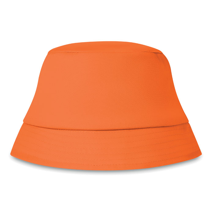 Cotton sun hat 160 gr/m² Arancio item picture front