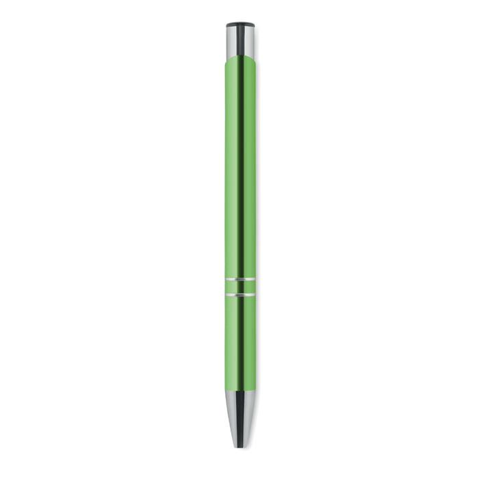 Penna a sfera in alluminio Lime item picture side