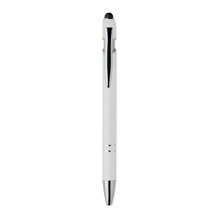 Penna in alluminio riciclato Bianco item picture back