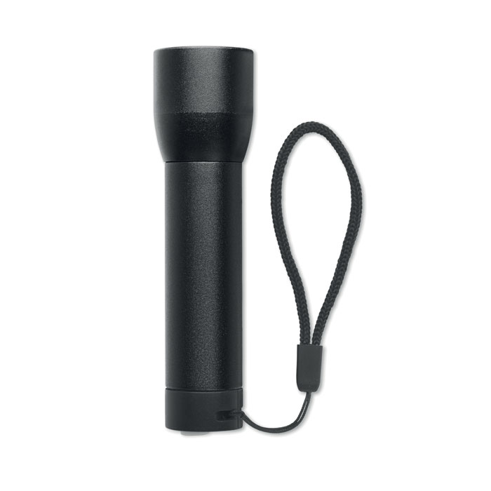 Aluminium rechargeable torch Nero item picture back