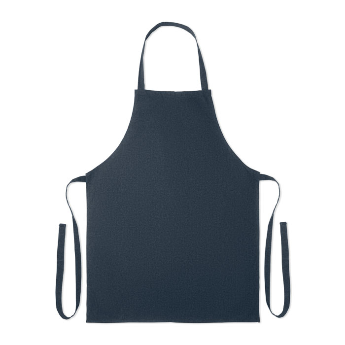 Recycled cotton apron Francese Navy item picture top