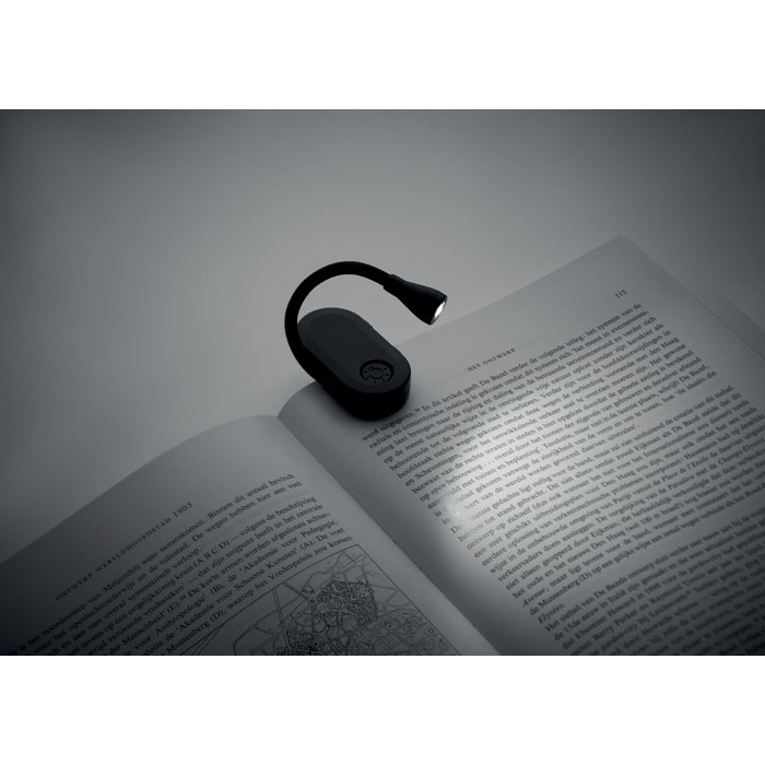 Luce lettura ricaricabile Nero item detail picture