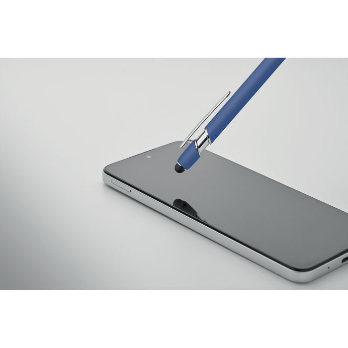 Penna in alluminio riciclato Blu Royal item picture open
