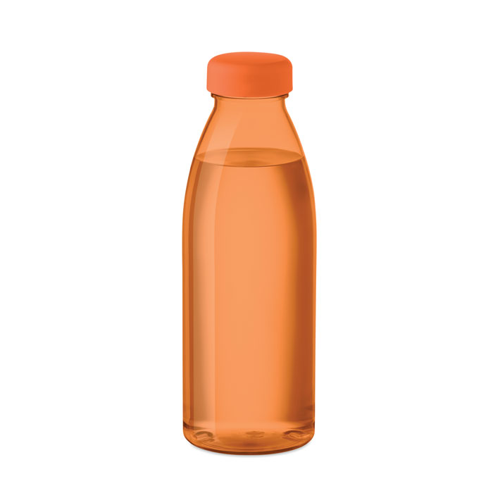 RPET bottle 500ml Arancio Trasparente item picture open