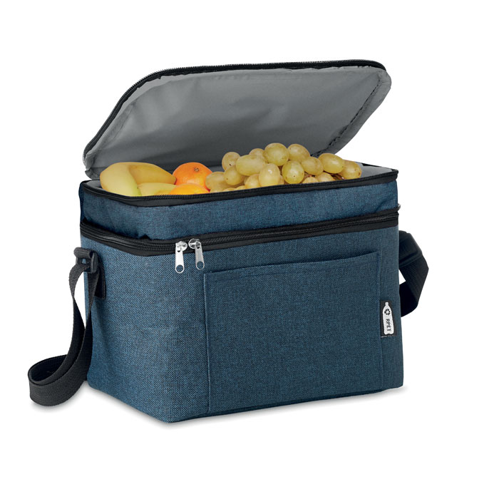 RPET cooler bag Blu item picture side