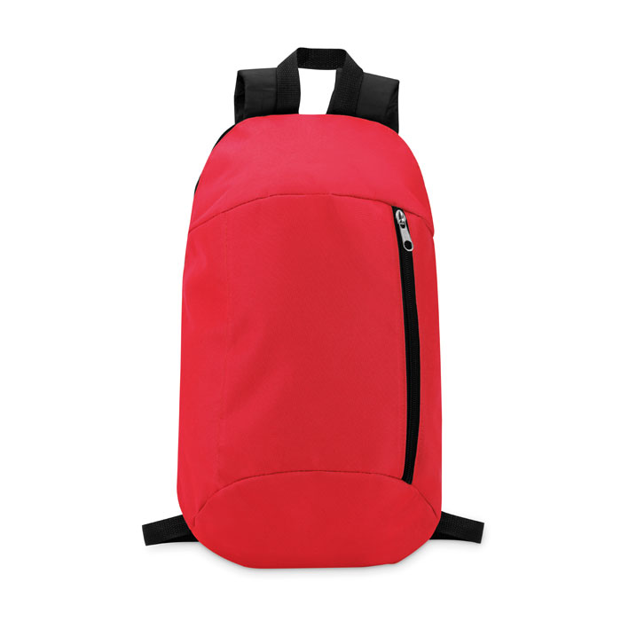 Backpack with front pocket Rosso item picture front