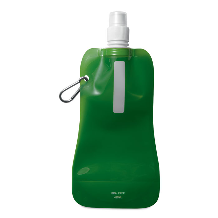 Borraccia pieghevole transparent green item picture front