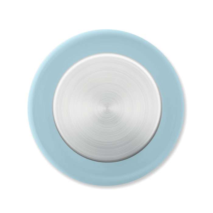 RPET bottle 1000ml Azzurro Chiaro Trasparente item picture side