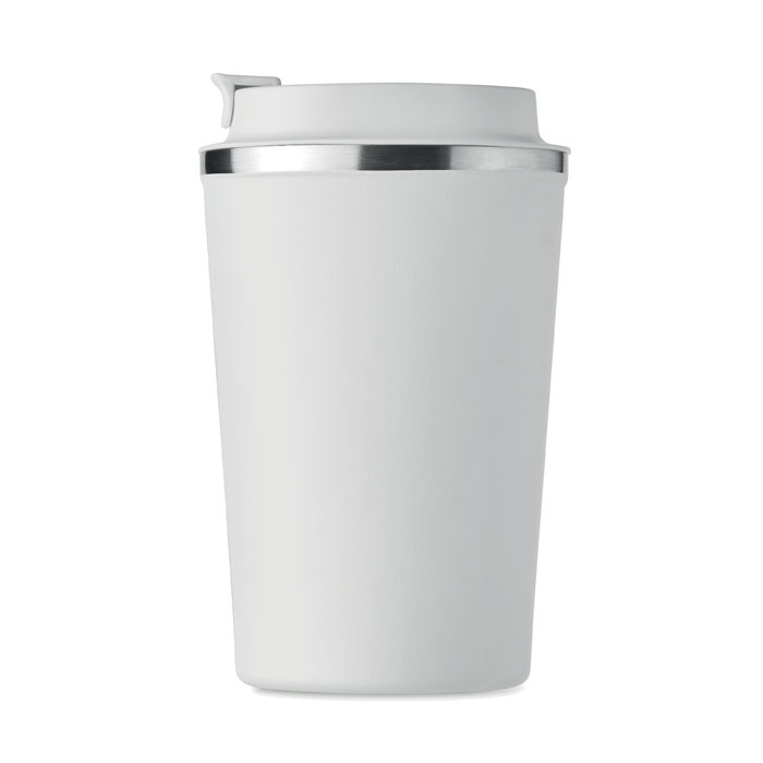 Double wall tumbler 350 ml Bianco item picture back