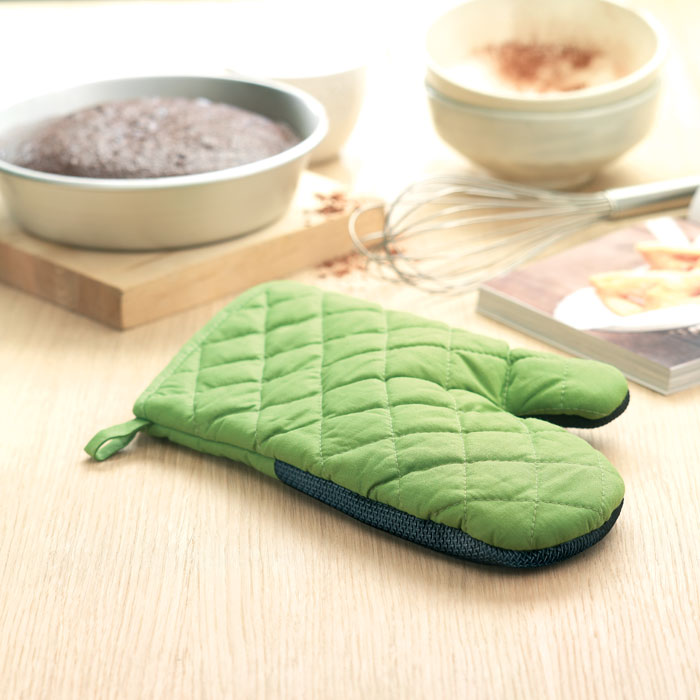 Cotton oven glove Verde item ambiant picture