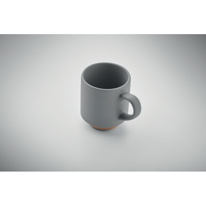 Tazza impilabile in ceramica da Grigio item detail picture