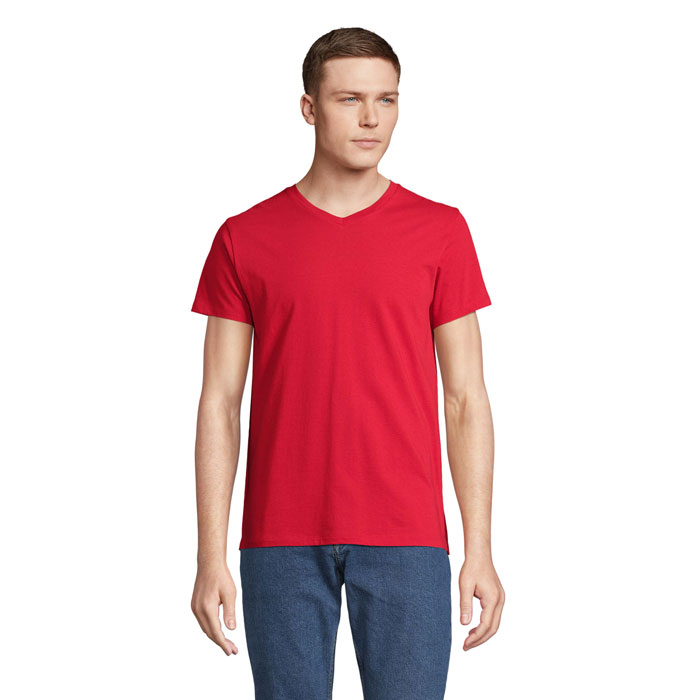 REGENT V V-NECK T-SHIRT Rosso item picture front